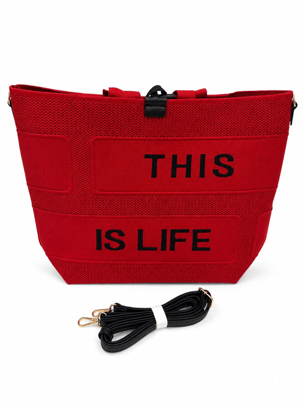 BORSA LIFE red