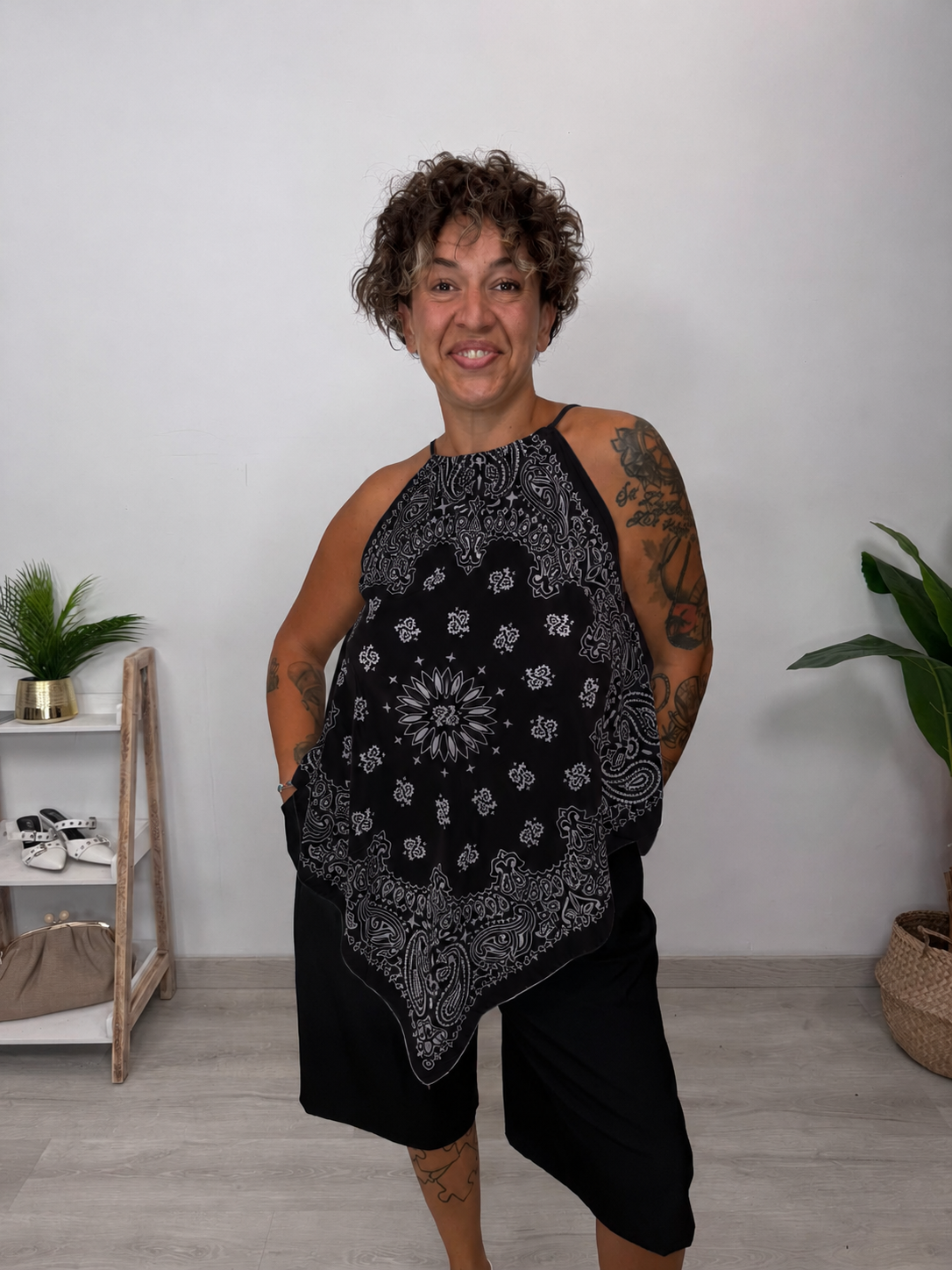 BANDANA TANK TOP