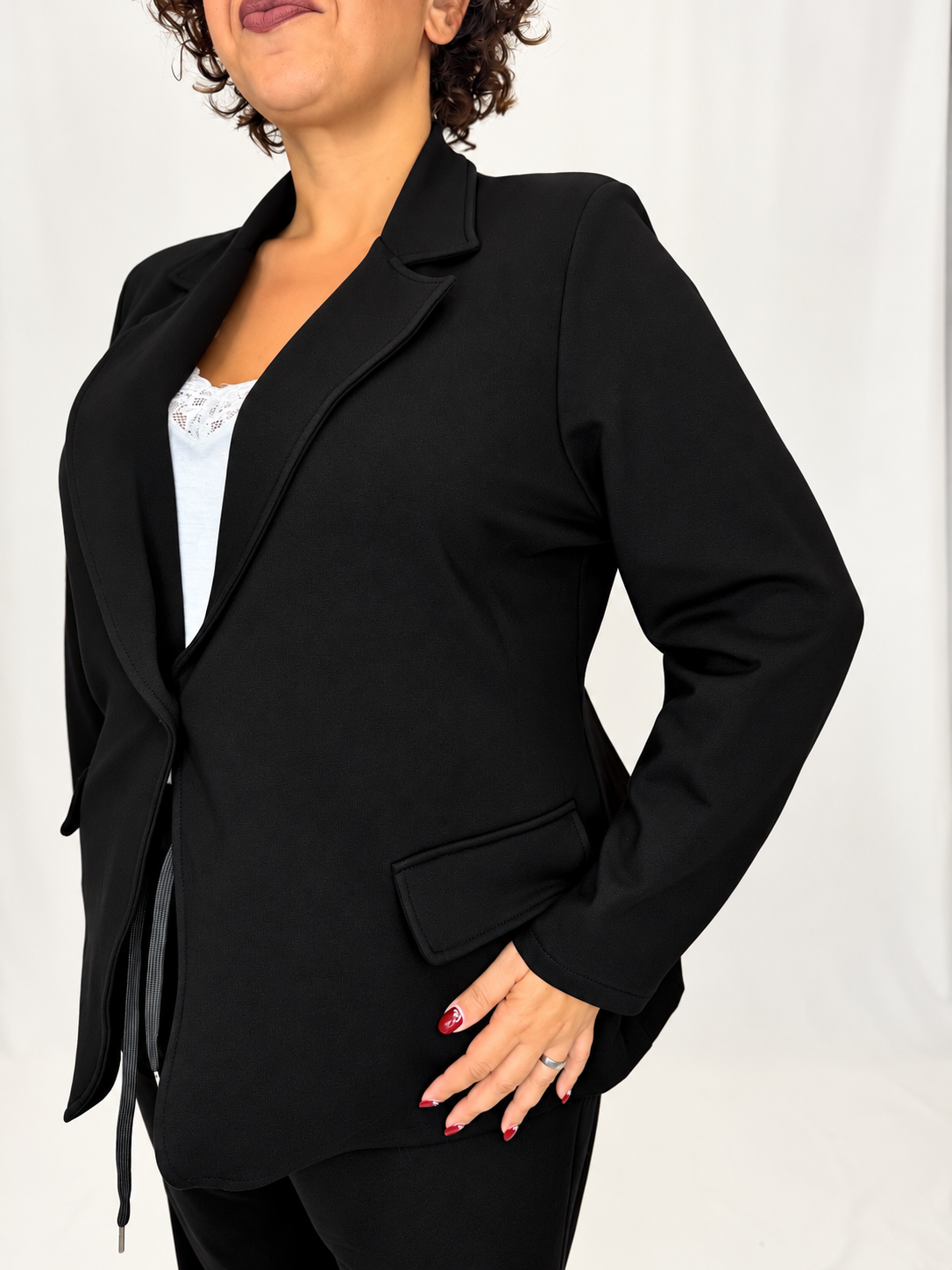 TUTA BLAZER FELPATA