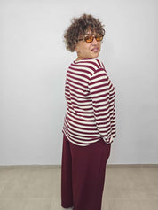 MAGLIA RIGHE GOLD