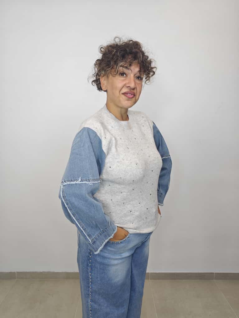MAGLIONE LUCE JEANS