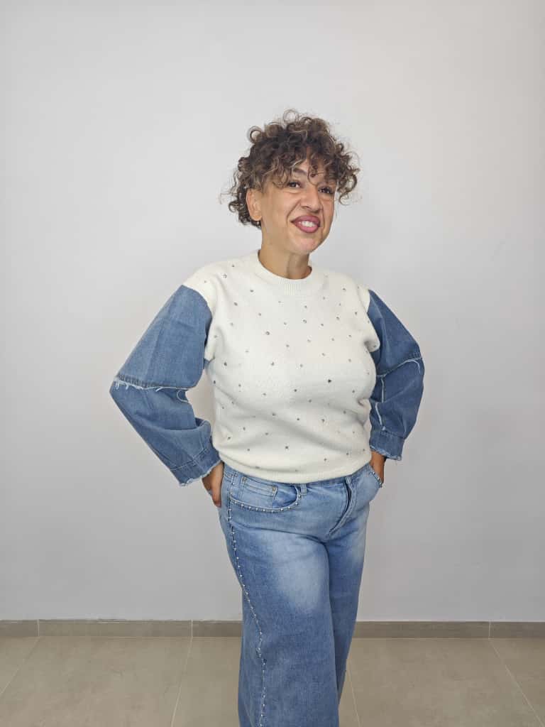 MAGLIONE LUCE JEANS