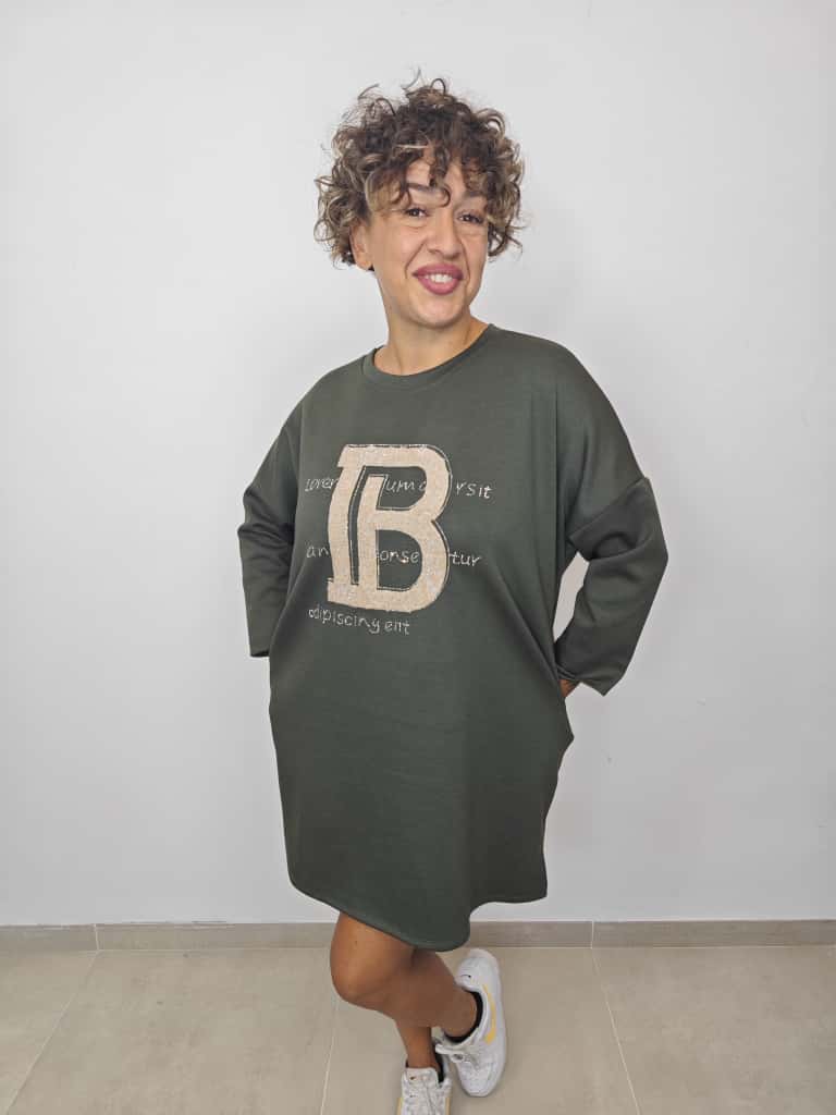 MAXI FELPA ABITO "B"