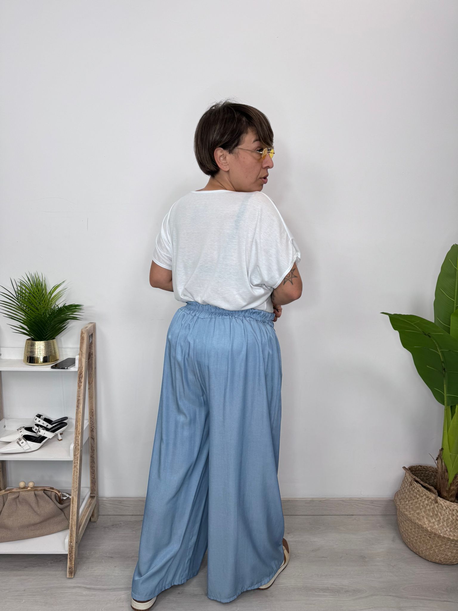 JEANS PALAZZO
