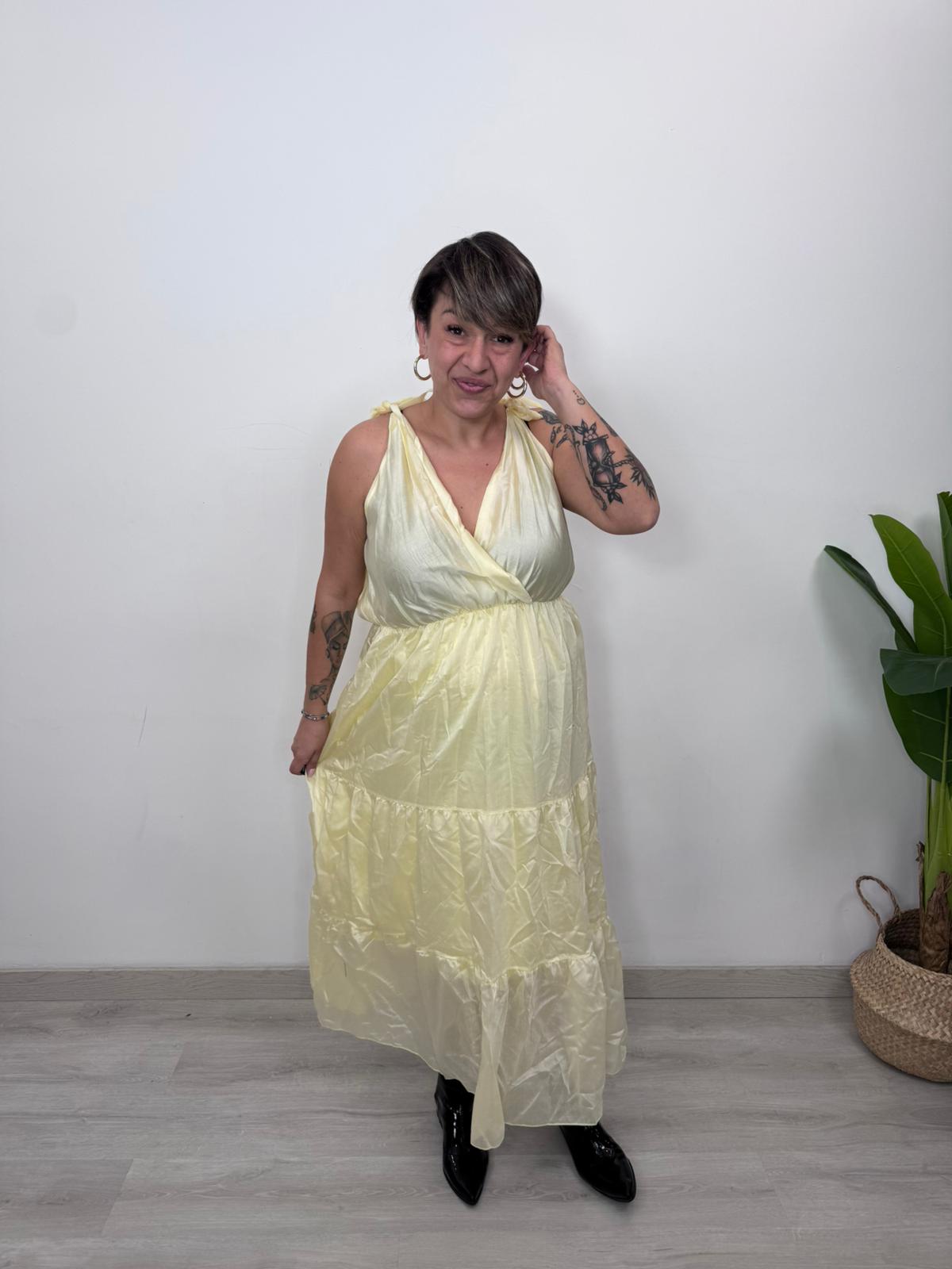 MAMAPROMO ABITO 9 fiocchi/giallo