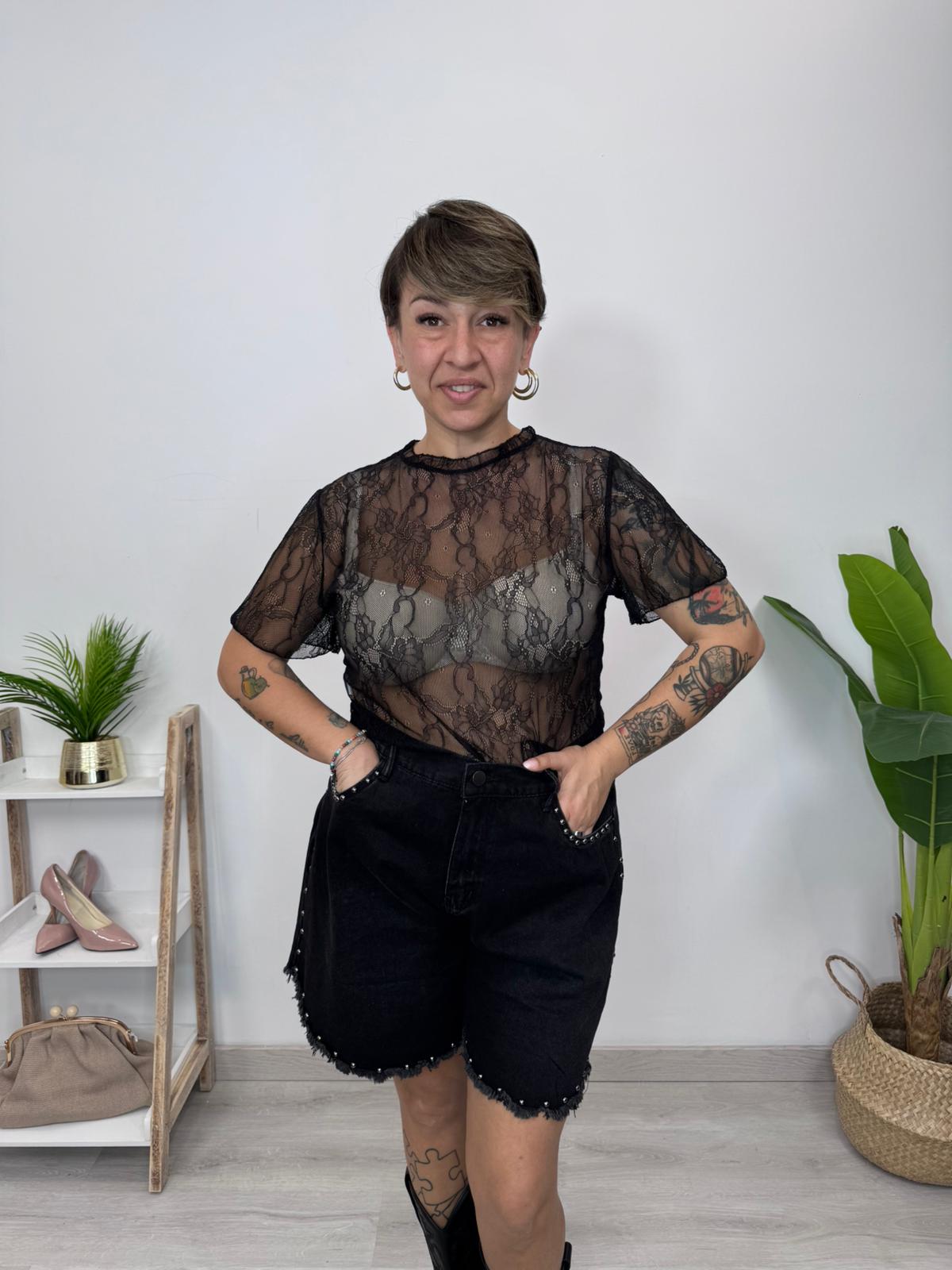 SHORT JEANS BORCHIE