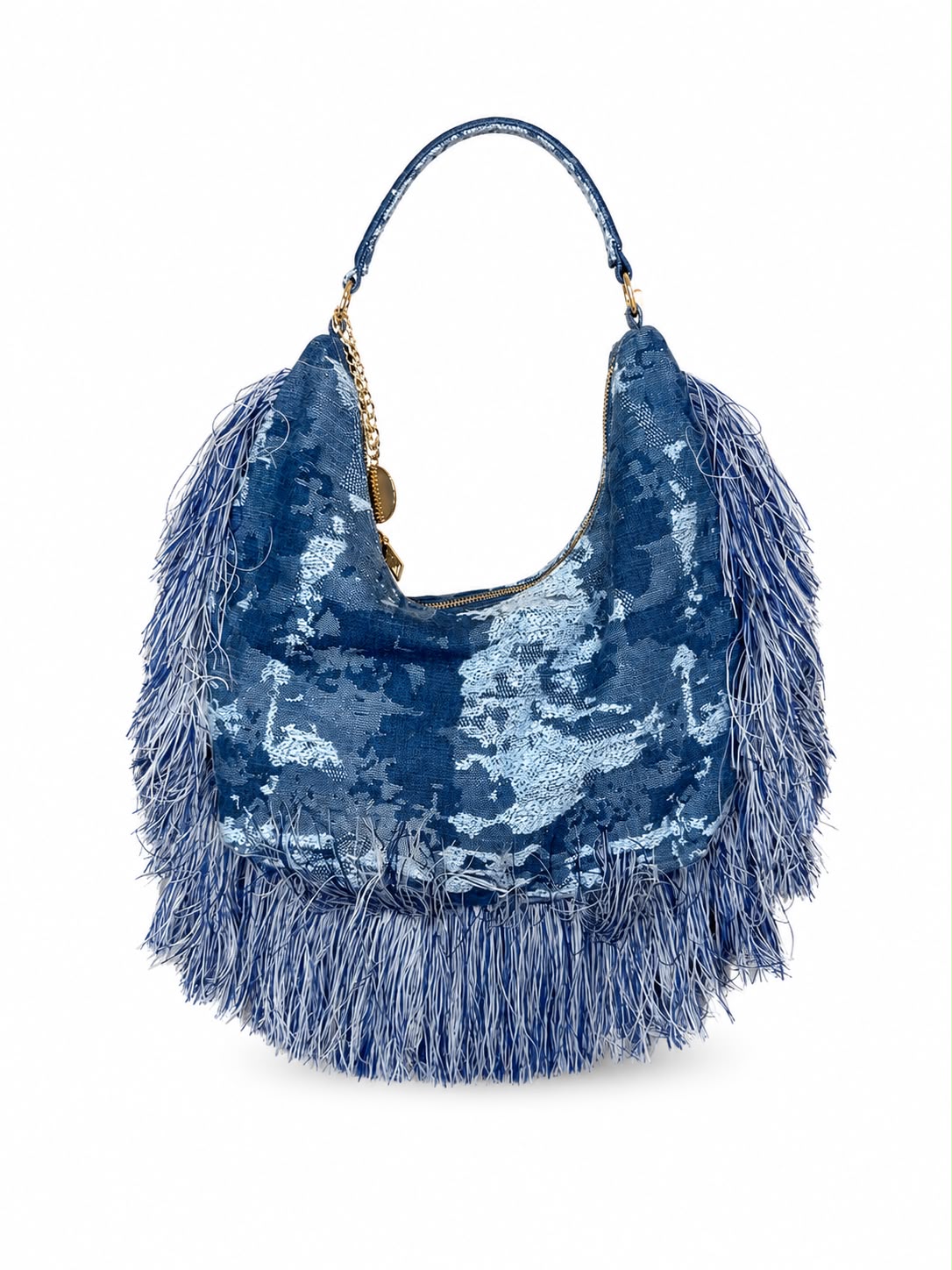 BORSA FRANGE JEANS