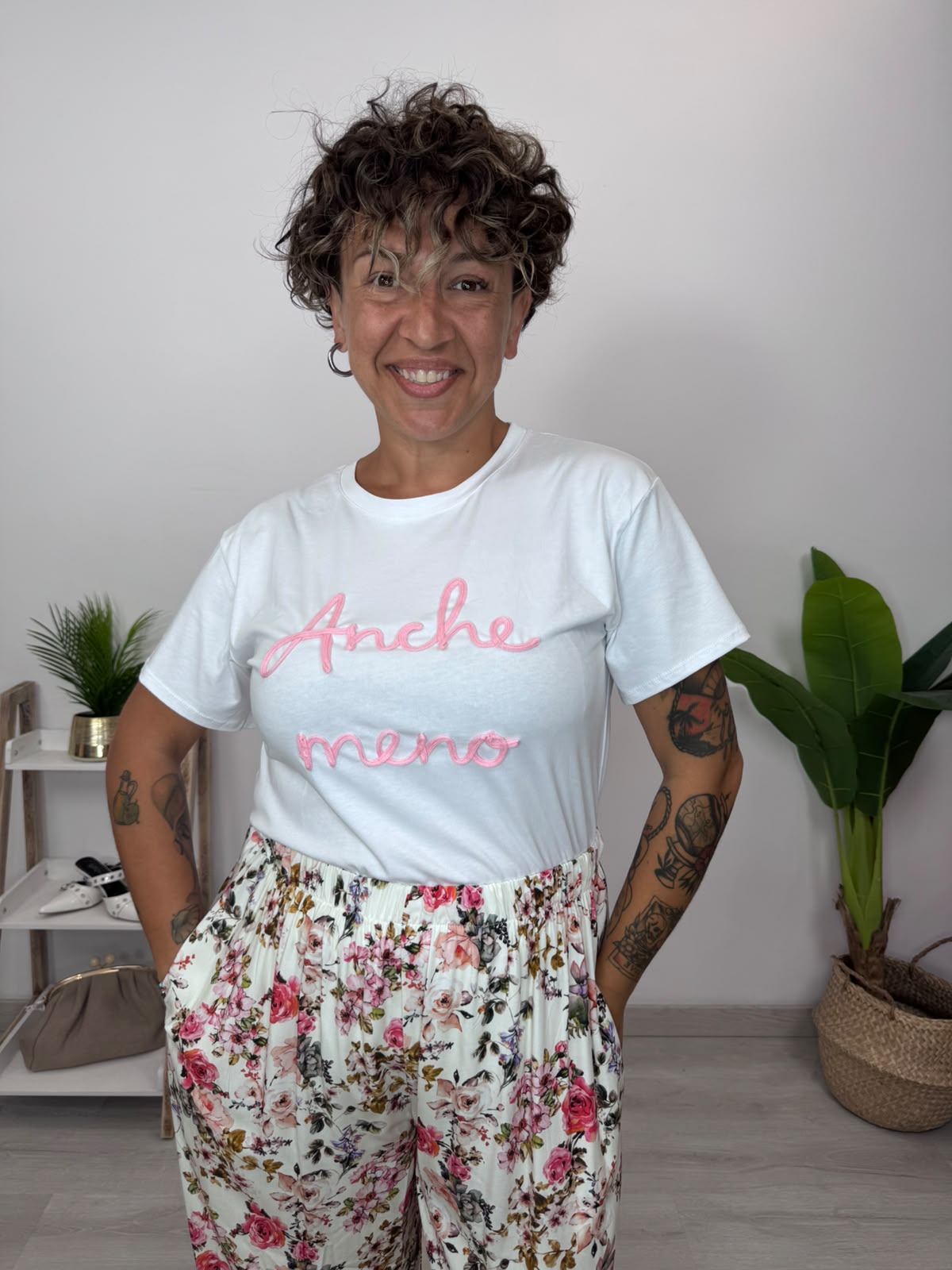 T-SHIRT "ANCHE MENO"