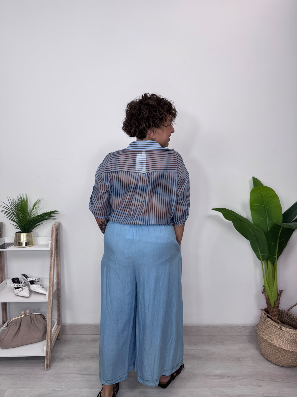 PANTAGONNA JEANS LUNGO