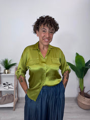 CAMICIA SATIN