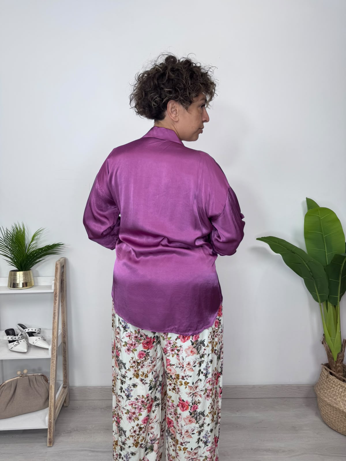 CAMICIA SATIN