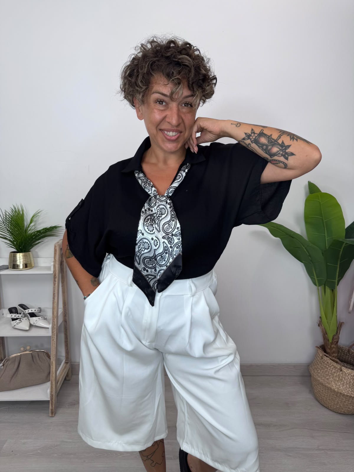 CAMICIA FOULARD