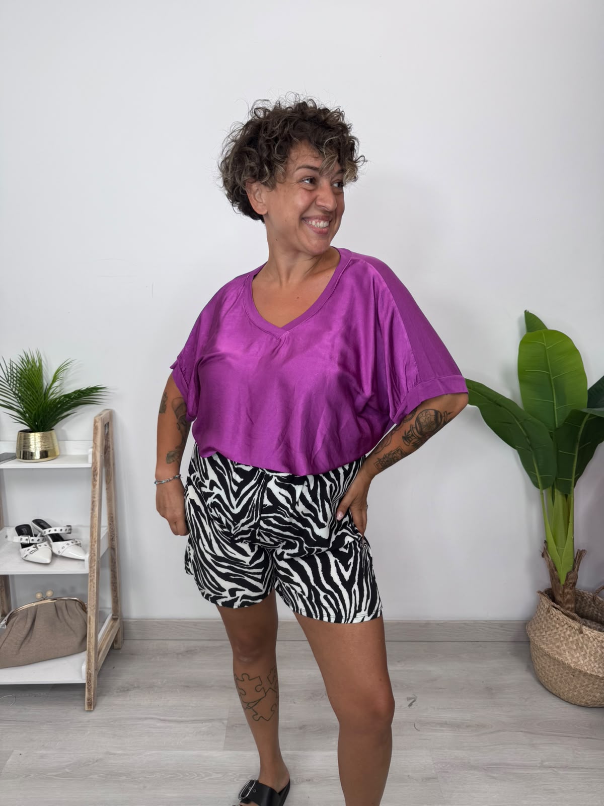 SHORT ANIMALIER