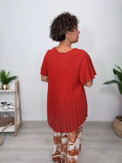 T-SHIRT PLISSE