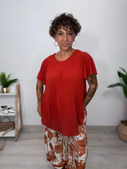 T-SHIRT PLISSE