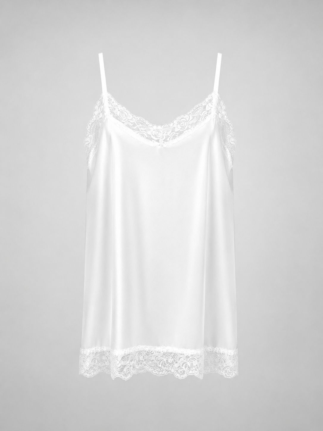 CANOTTA BRETELLE SATIN