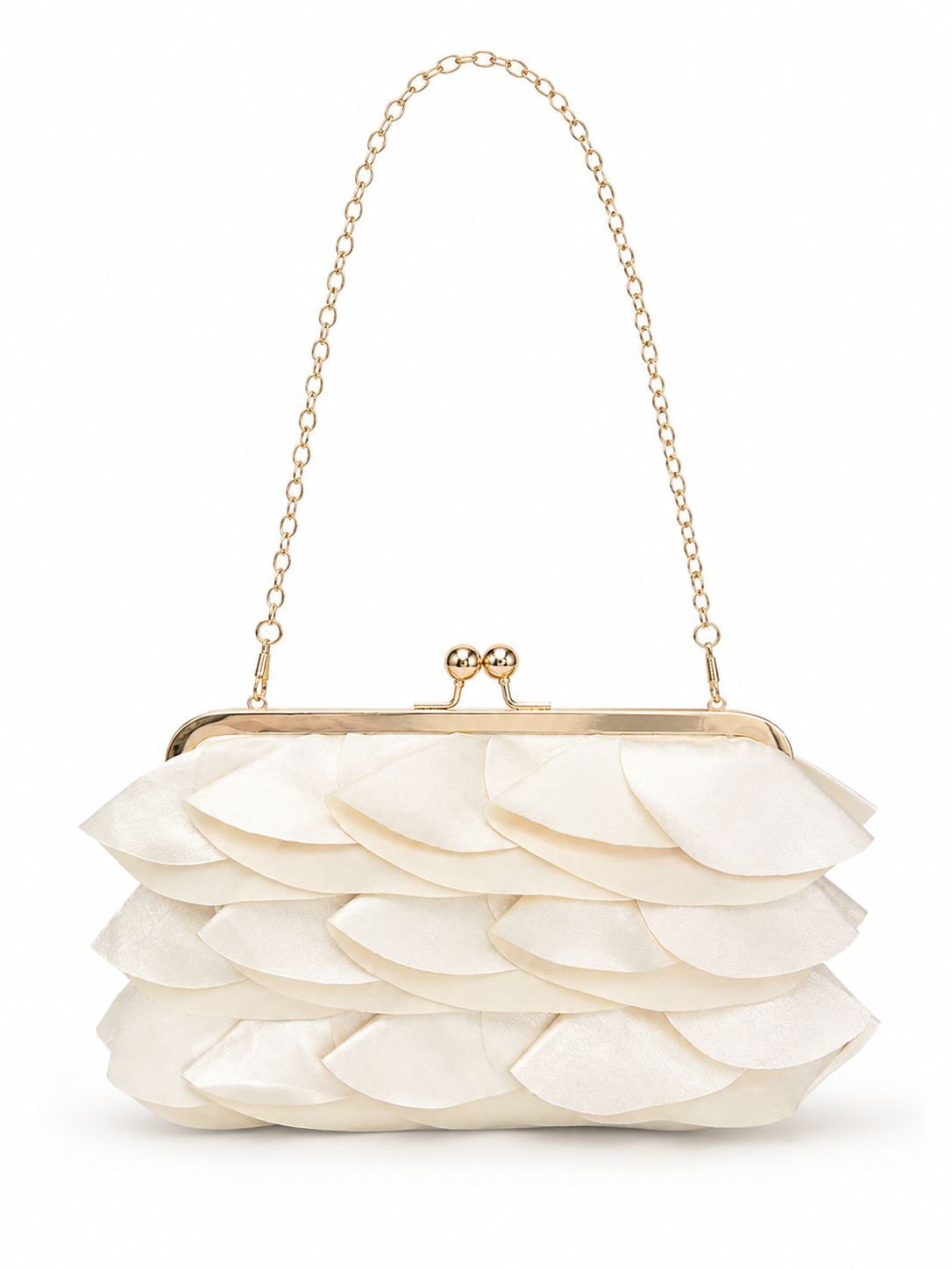 BORSA PETALO beige