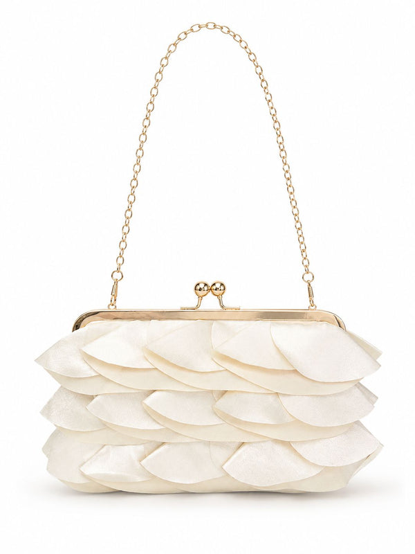 BORSA PETALO beige
