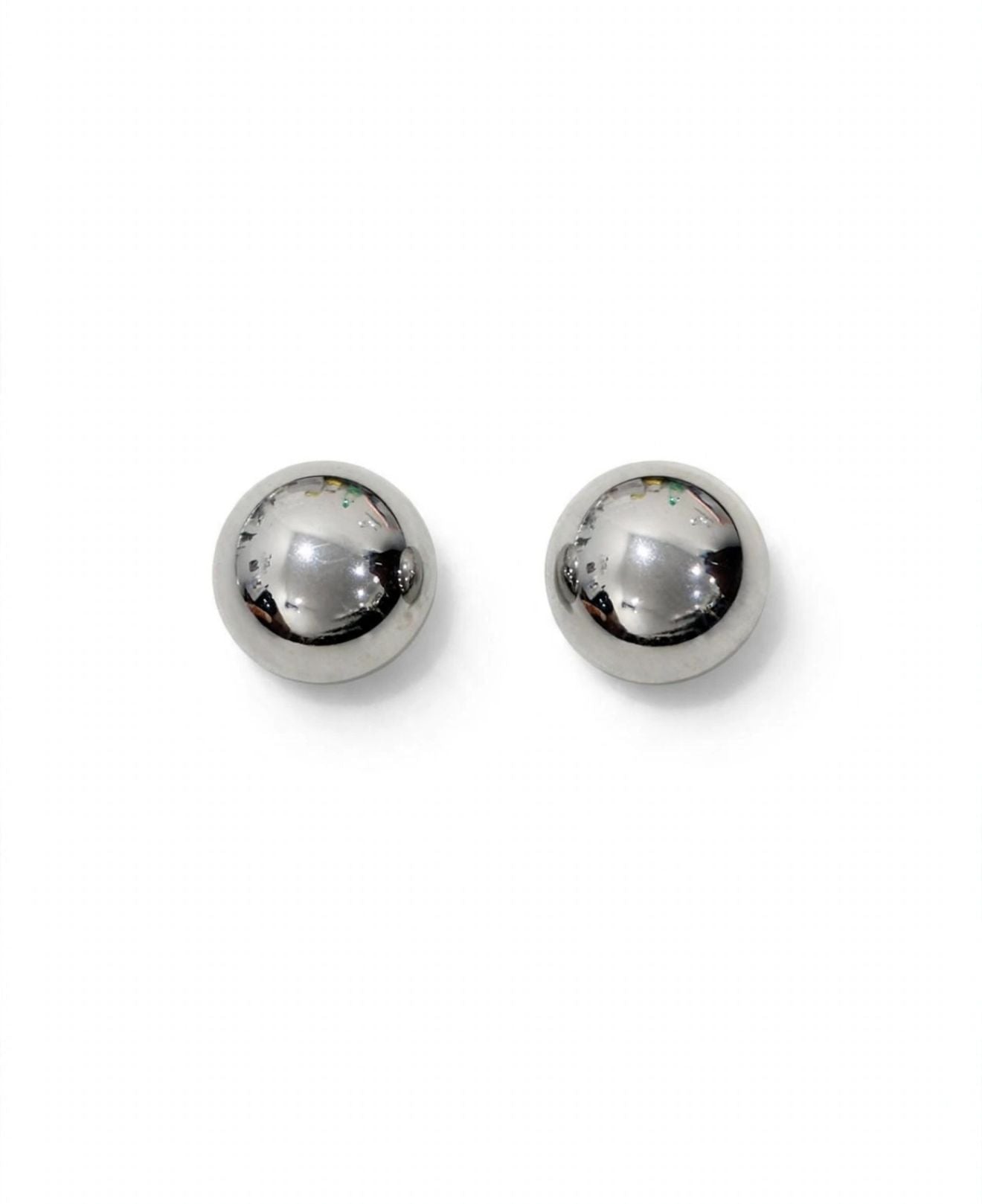 ORECCHINI BALL SILVER