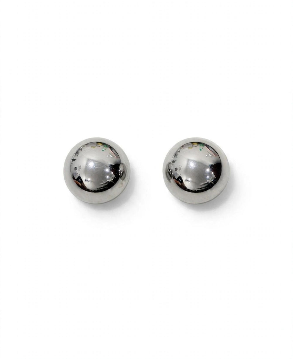 ORECCHINI BALL SILVER
