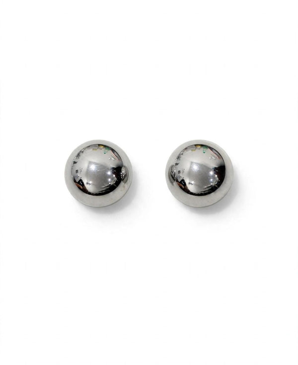 ORECCHINI BALL SILVER
