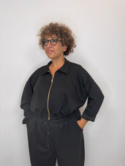 FELPA FLAMINIA ZIP