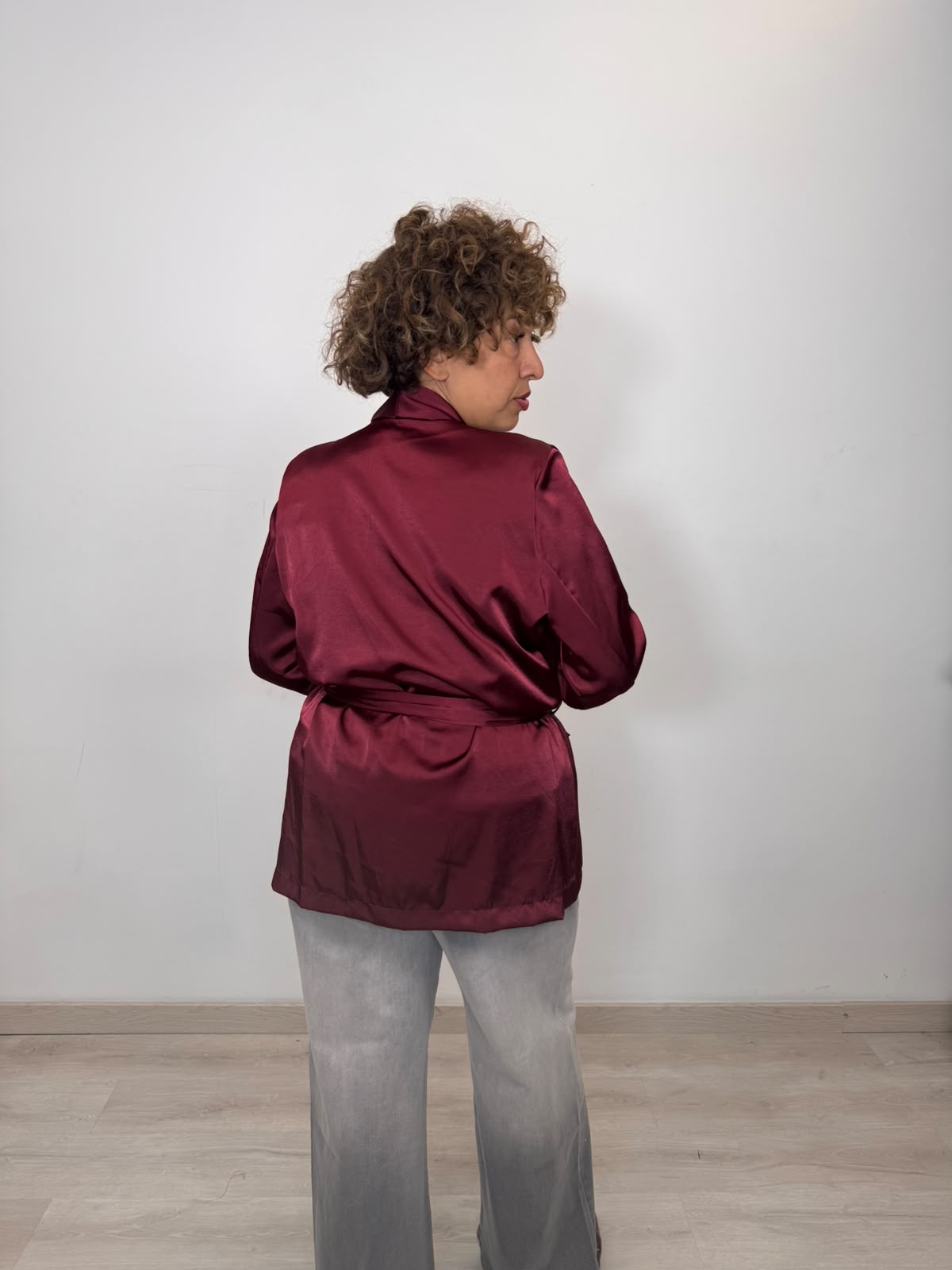 BLAZER SATIN DEA