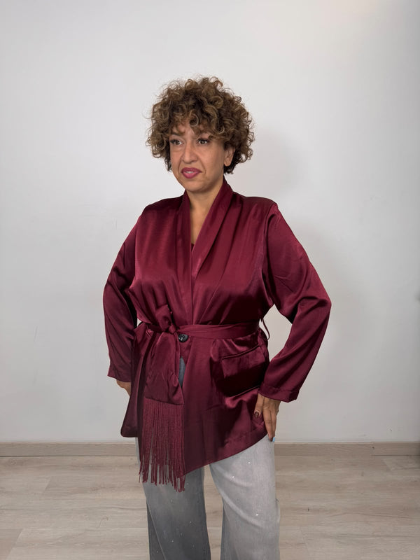 BLAZER SATIN DEA