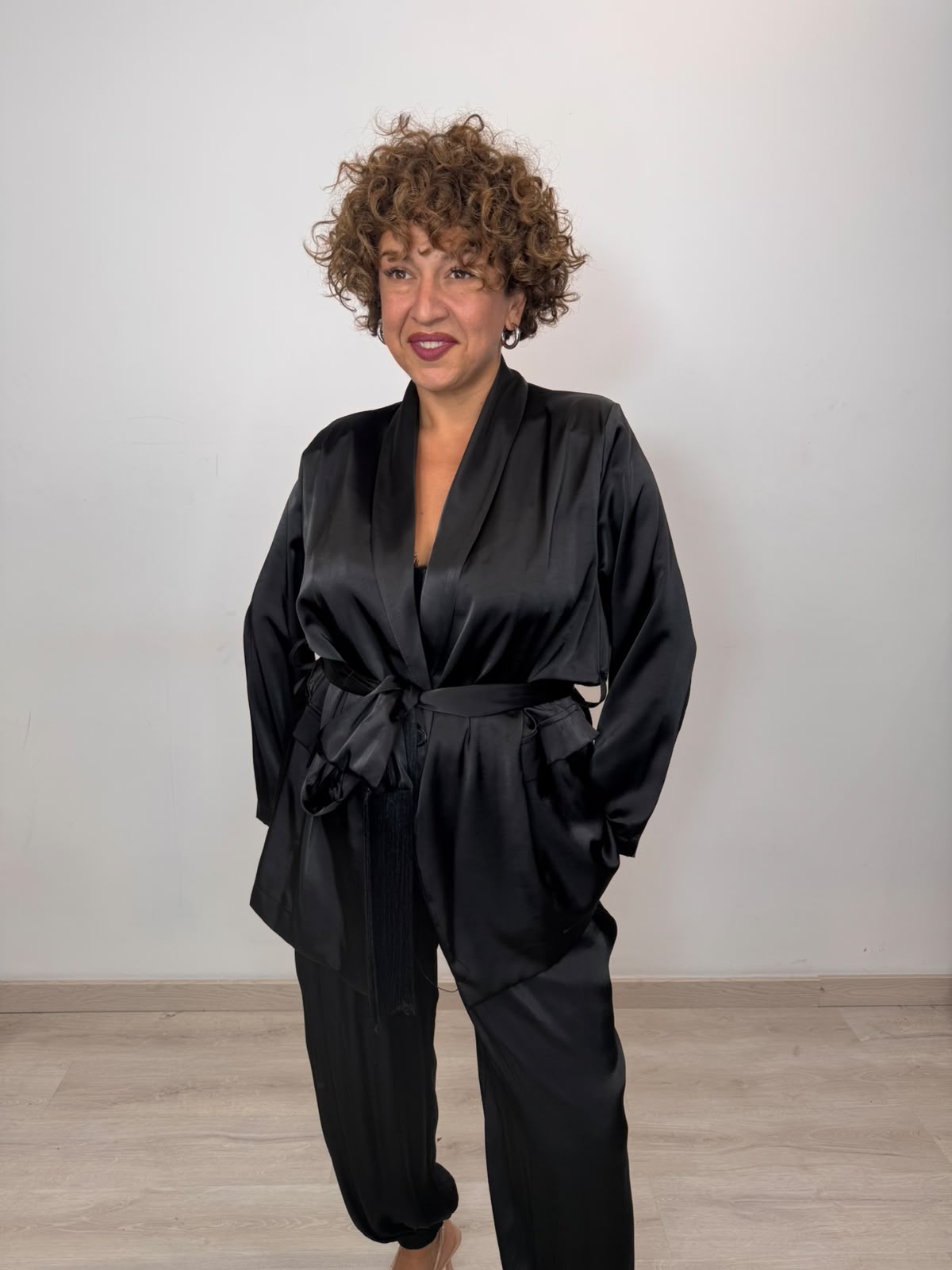 BLAZER SATIN DEA