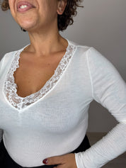 MAGLIA CASHMERE PIZZO