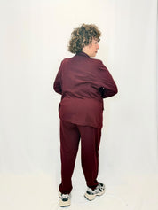 TUTA BLAZER FELPATA