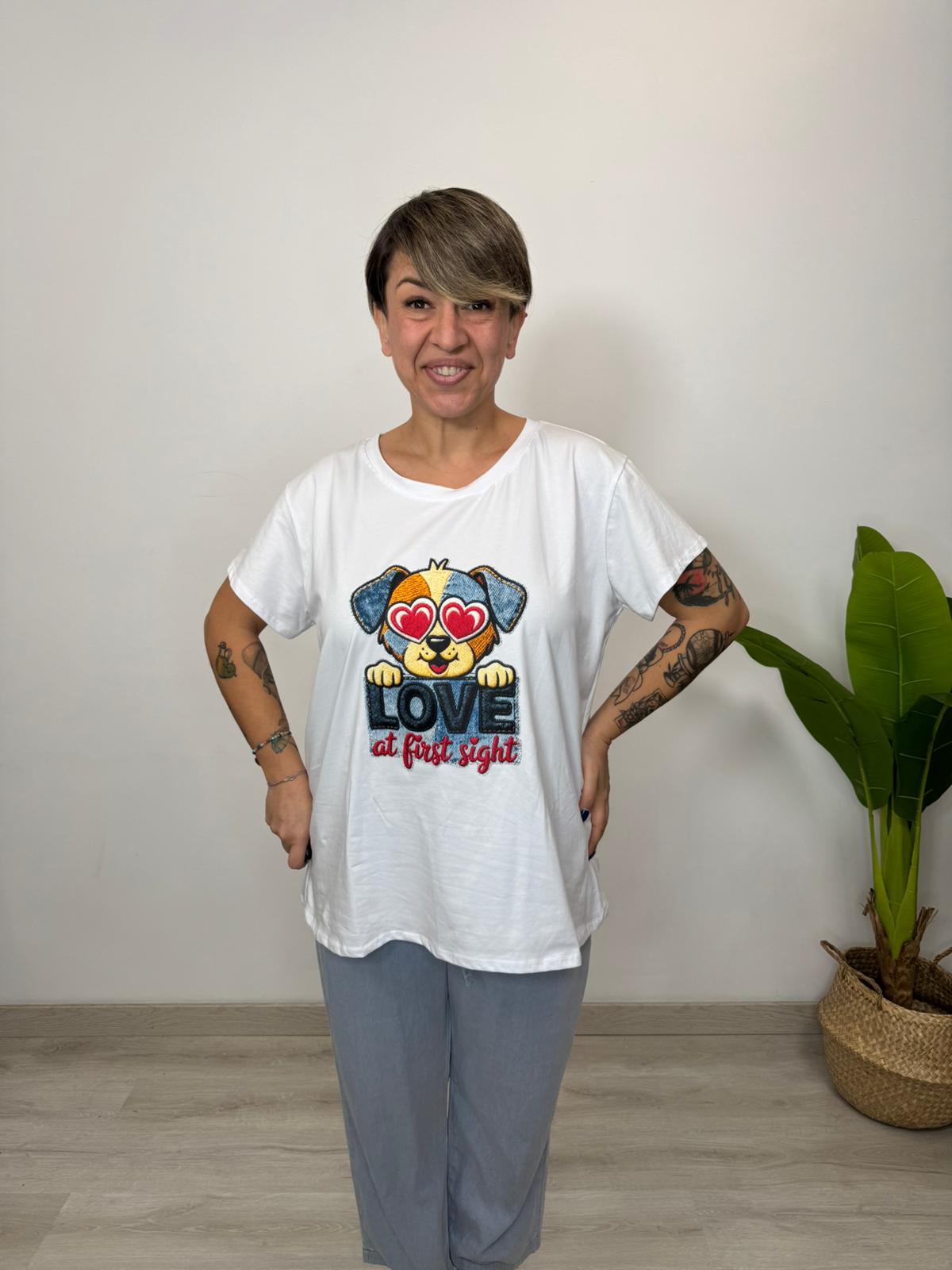 T-SHIRT LOVE DOG